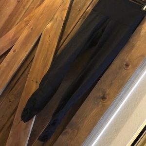 Lululemon Black Legging with Mesh Detail